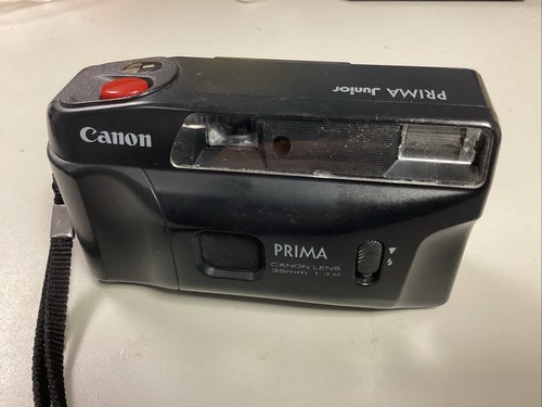 Black canon prima junior 35mm - canon,